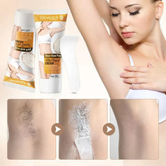 BIOAQUA Rice Raw Pulp Smoothing Hair Removal Cream - 60gm