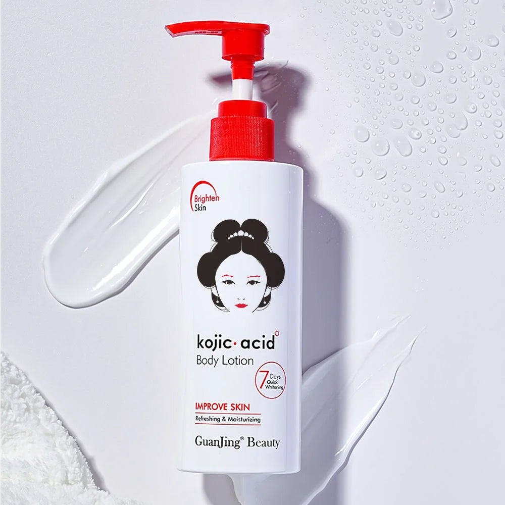 Guanjing Beauty Kojic Acid Collagen 3 in 1 Skin Care Body Lotion