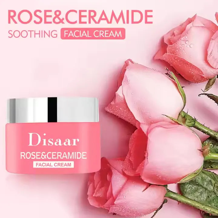Disaar Rose Ceramide Repair and Brightening Facial Cream - 50g
