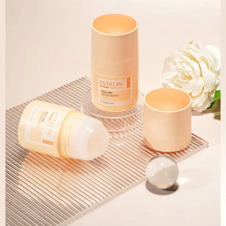 ESTELIN Deodorant Roll On – Power Dry – 48Hr Protection - 50ml