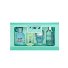 Exercise men's eau de parfum gift set - 4 × 25ml
