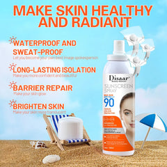 Disaar Max Sun SPF 90 PA+++  – High Protection, Lightweight & Non-Greasy - 160ml