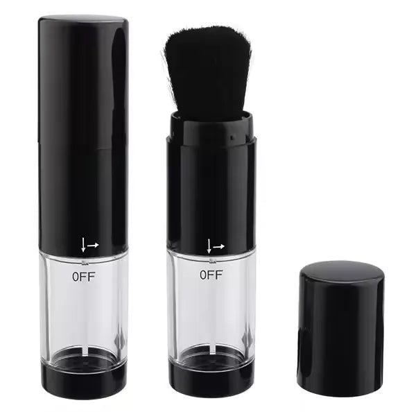 Refillable Powder Brush Dispensing Container