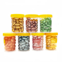 60 Pcs Hair Oil Capsule Soft Gel with Vitamin E