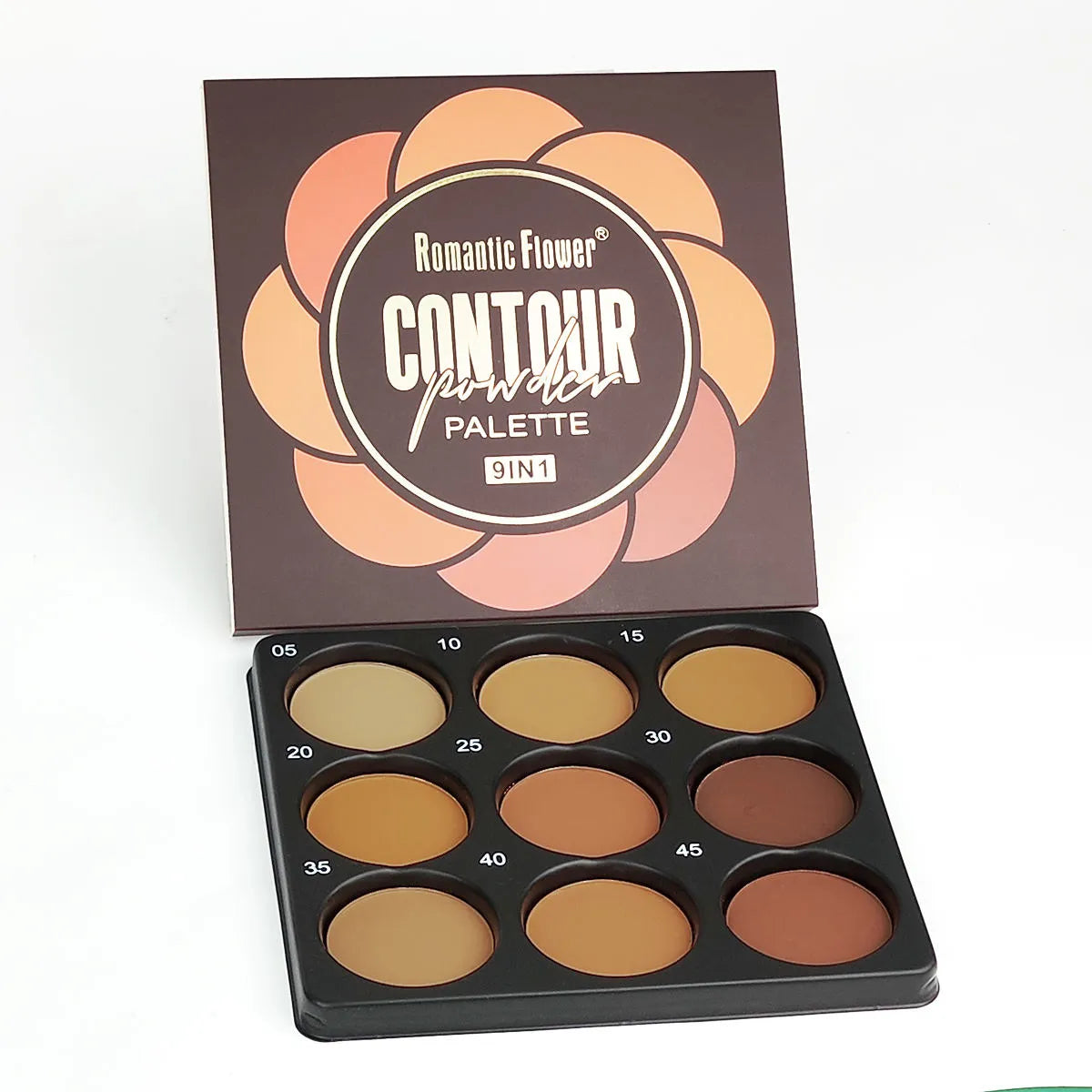 Romantic Flower 9‑in‑1 Contour Palette