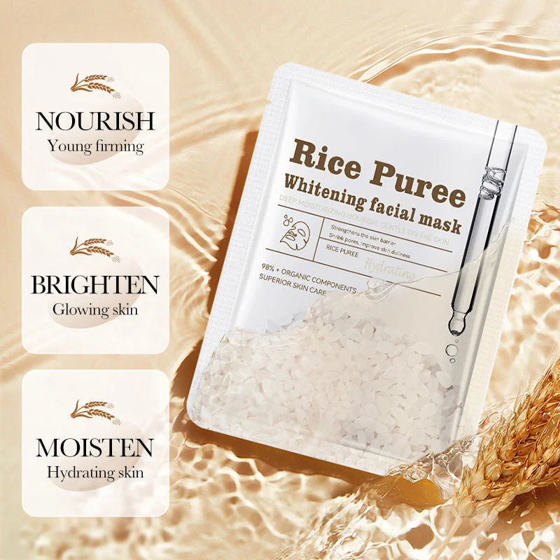 Sadoer - Rice Puree Whitening Facial Mask - 25g