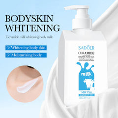 SADOER Ceramide Milk Moisturizing Lightening Face And Whitening Body Lotion - 500ml