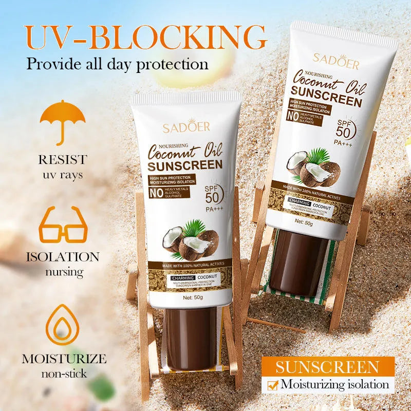 Sadoer Coconut Oil Sunscreen - 50g