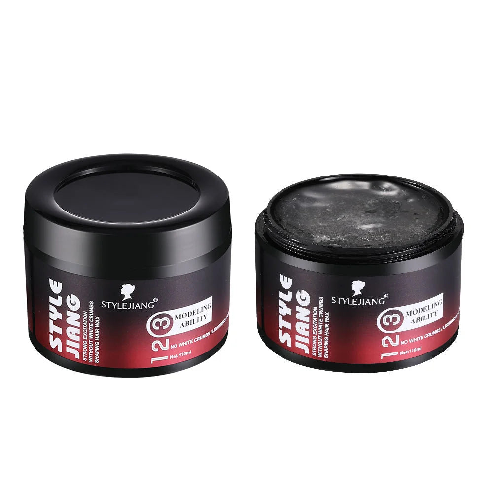Style Jiang Water Based Strong Edge Control Extreme Hold Styling Hair Wax - 110ml