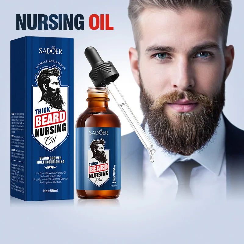 SADOER Thick Beard Nursing Oil - 55ml