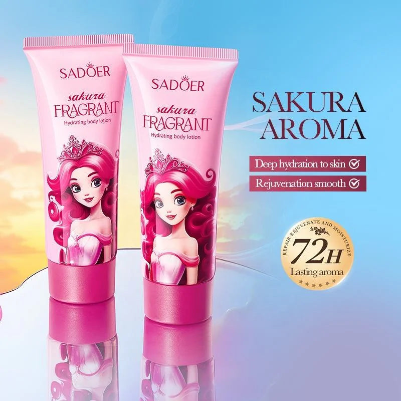 SADOER Sakura Aroma Fragrant Hydrating Body Lotion - 100g