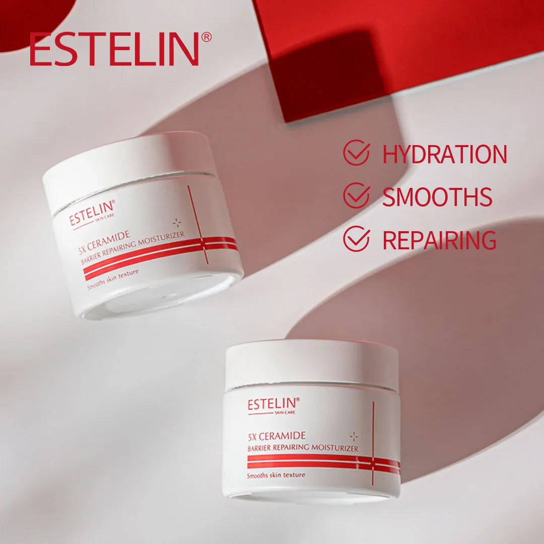 Estelin 5X Ceramide Barrier Repairing Moisturizer - 50g