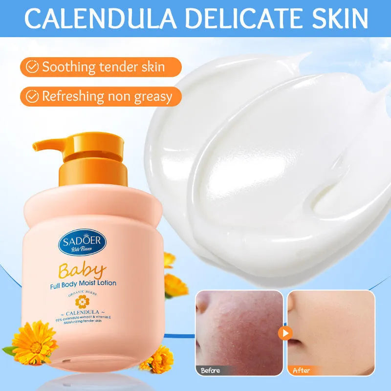 Sadoer Calendula Amino Acid Formula Baby Moist Lotion – 400 ml
