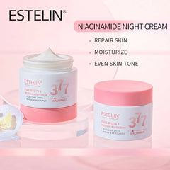 Estelin Niacinamide Fade Spots and Whitening Night Cream - 50g