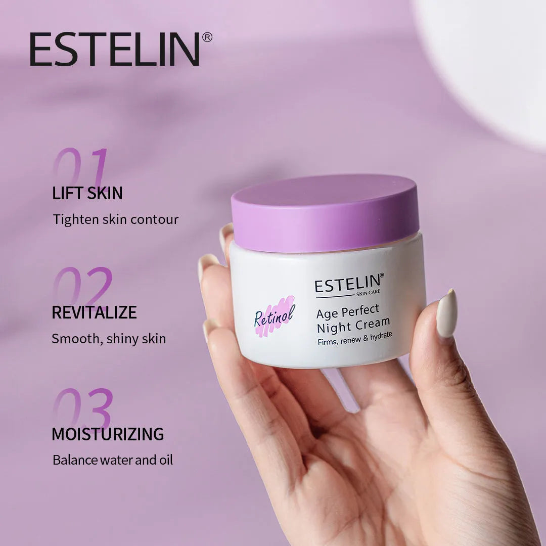 ESTELIN Retinol Age Perfect Night Cream for Face - 50ml