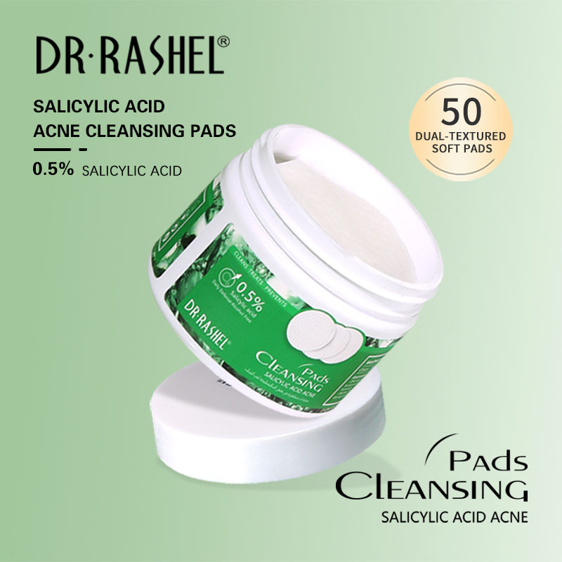 Dr.Rashel Salicylic Acid 0.5% Cleansing Pads Daily Defence - 50 Pads