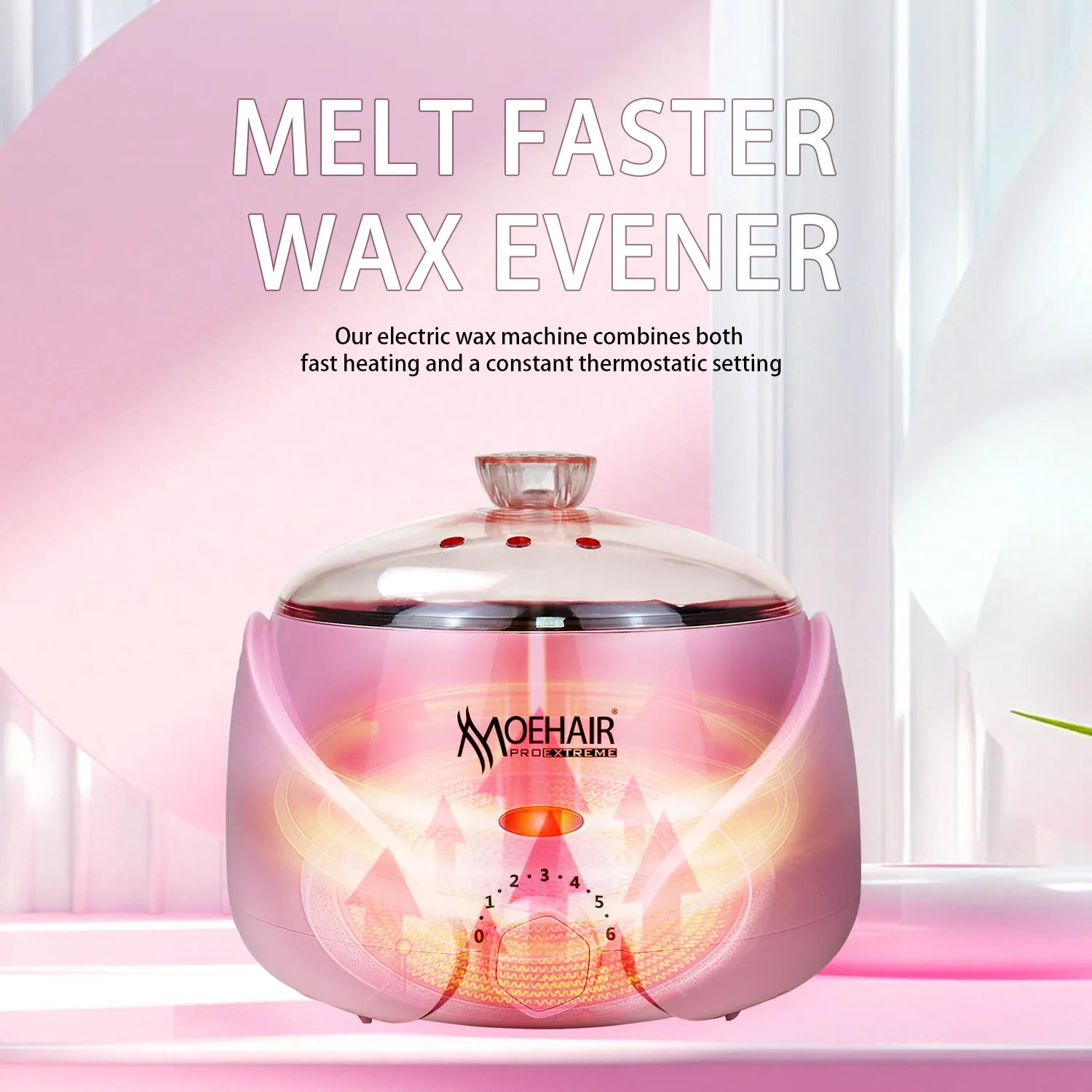 MoeHair Pro Extreme Non-Stick Epilator Wax Heater Machine