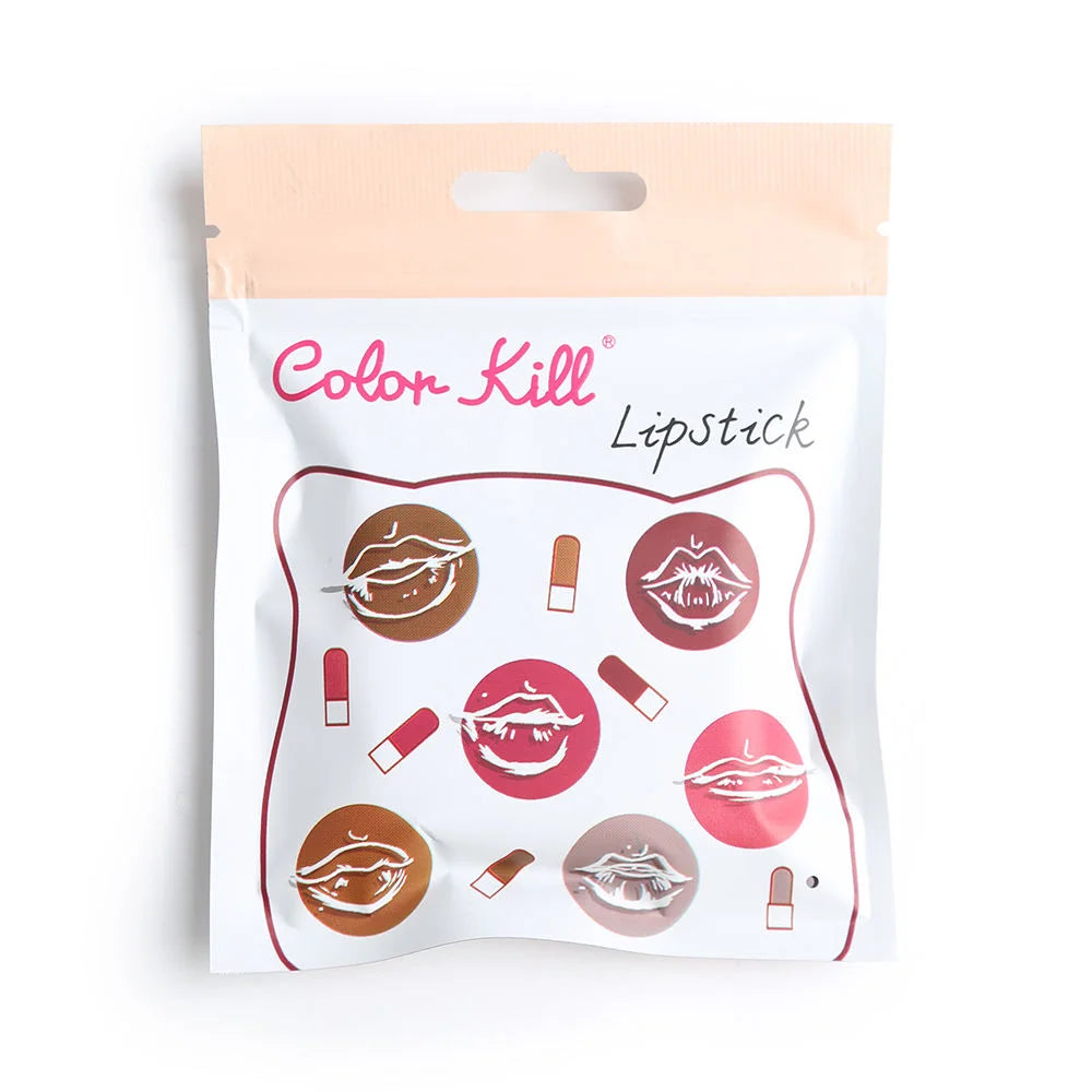 Color Kill Cute Mini Matte Velvet Capsule Lipstick - 6 Colors