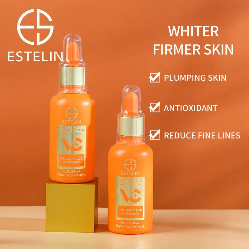 ESTELIN Vitamin C Plus Hyaluronic Acid Niacinamide Face Serum - 50ml