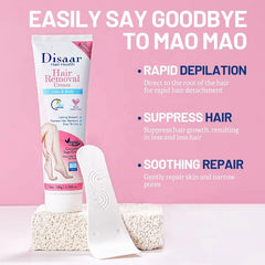 Disaar Cucumber Smooth Skin Hair Removal Cream - 100g