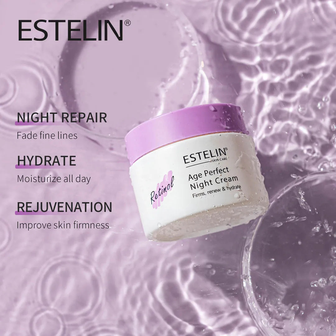ESTELIN Retinol Age Perfect Night Cream for Face - 50ml