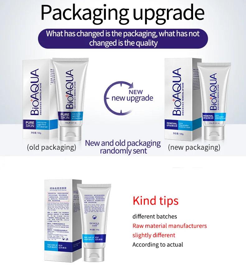 BIOAQUA Acne Treatment Facial Cleanser