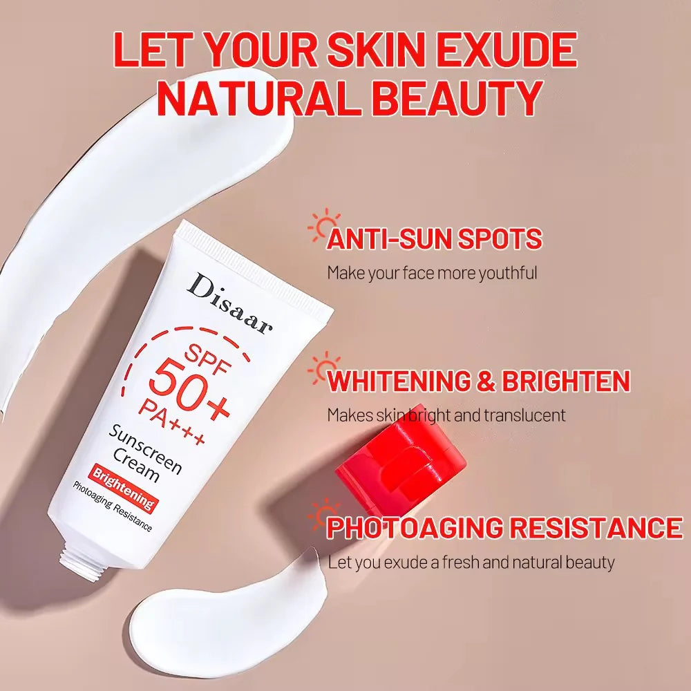 Disaar Retinol And Lemon Extract Sunscreen Cream SPF50+ PA+++ - 50g