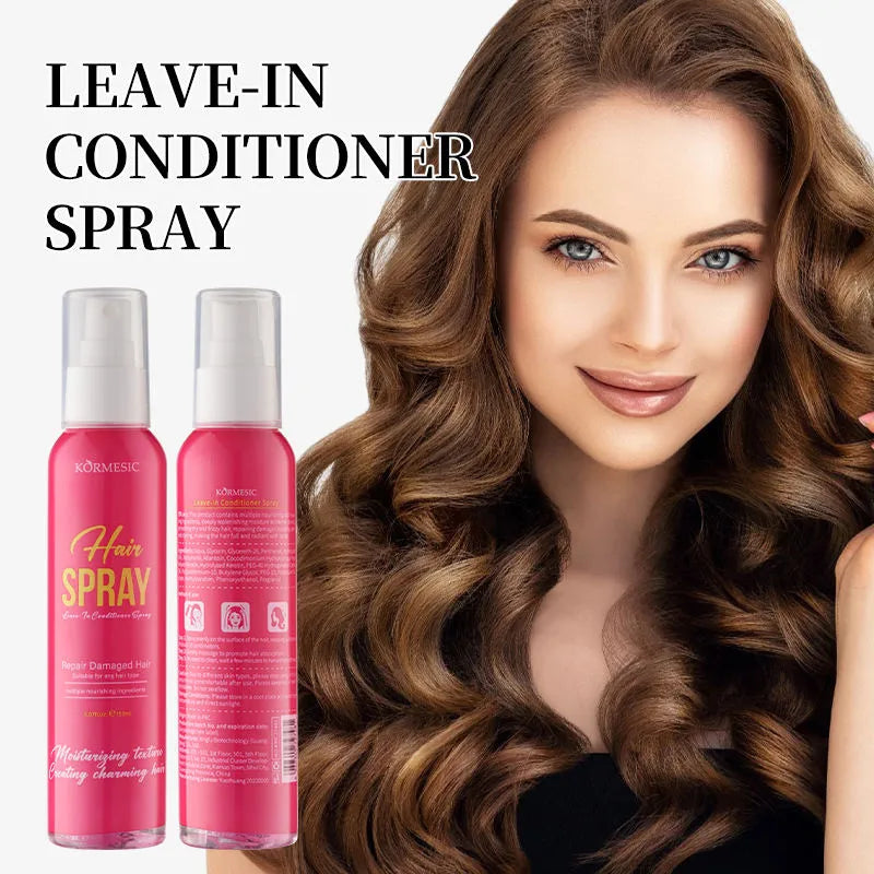 KORMESIC Frizz Leave in Hair Care Treatment Spray for Dry Hair - 150ml