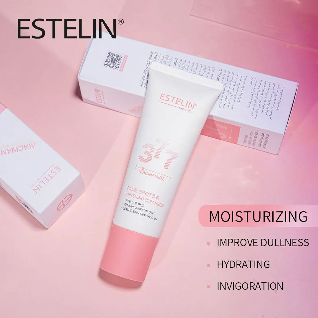 ESTELIN  Niacinamide Whitening Fade Spots Facial Cleanser - 120g