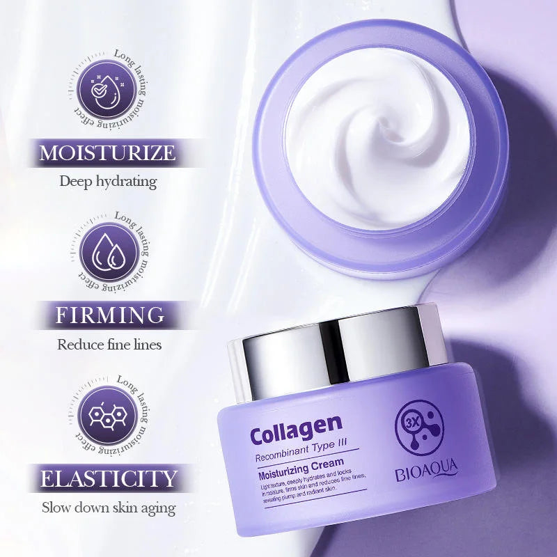 Bioaqua Collagen Moisturizing Hydrating Face Cream - 50g