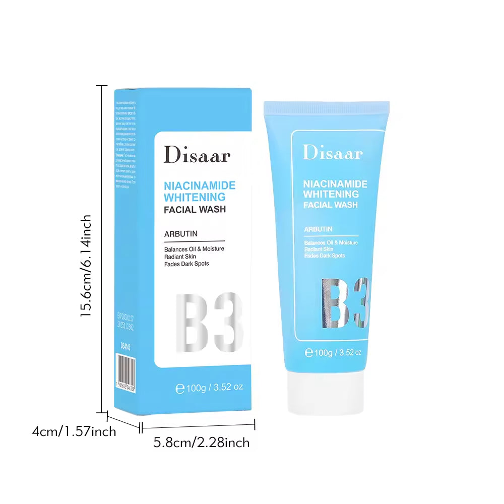 Disaar Niacinamide (B3) Whitening Facial Wash - 100g