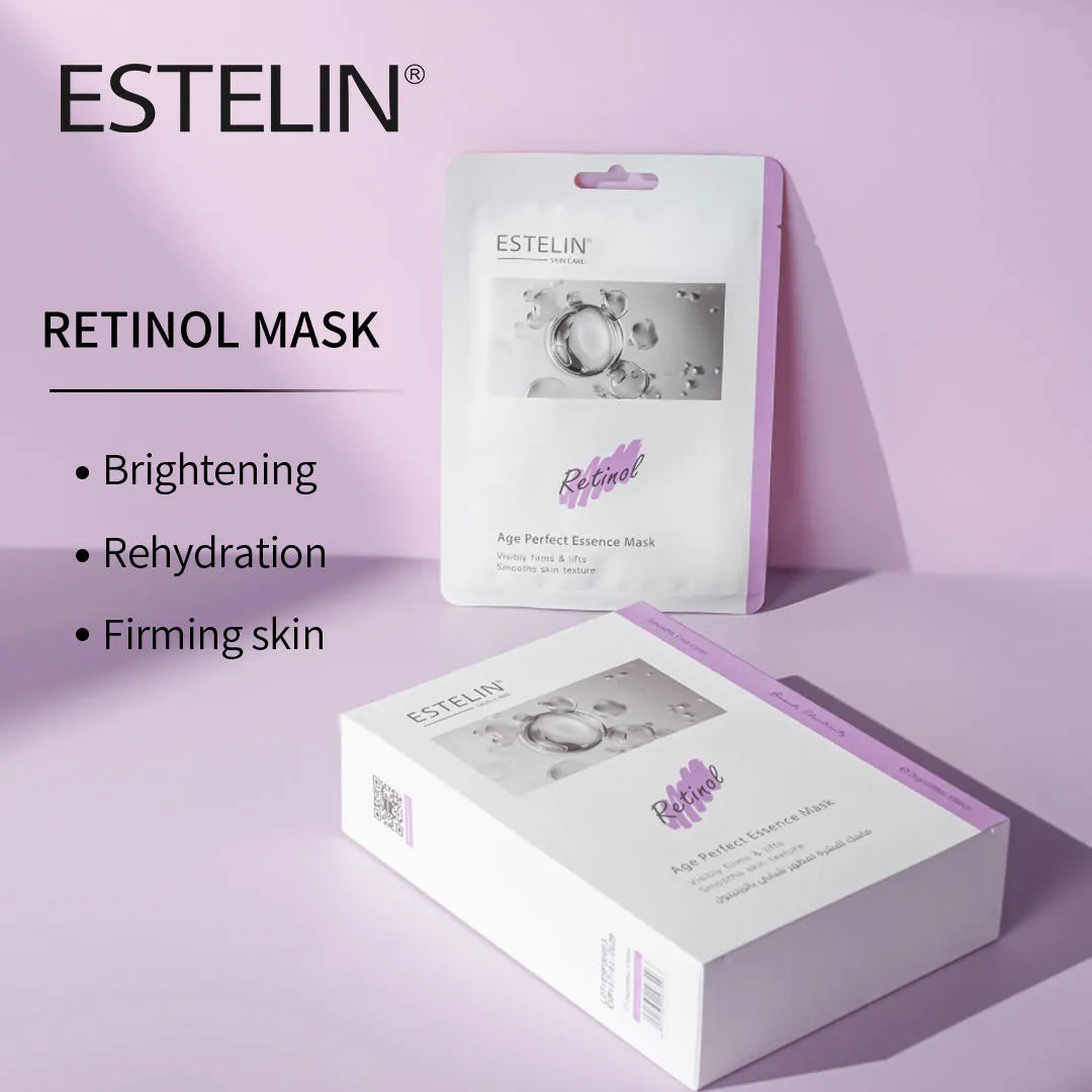 ESTELIN Retinol Age Perfect Reduce Wrinkle Face Mask - 25g