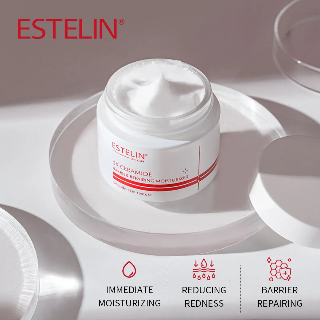 Estelin 5X Ceramide Barrier Repairing Moisturizer - 50g
