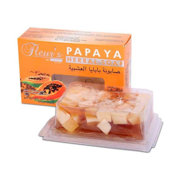 HEMANI HERBAL - Fleur's Papaya Soap - 100gm