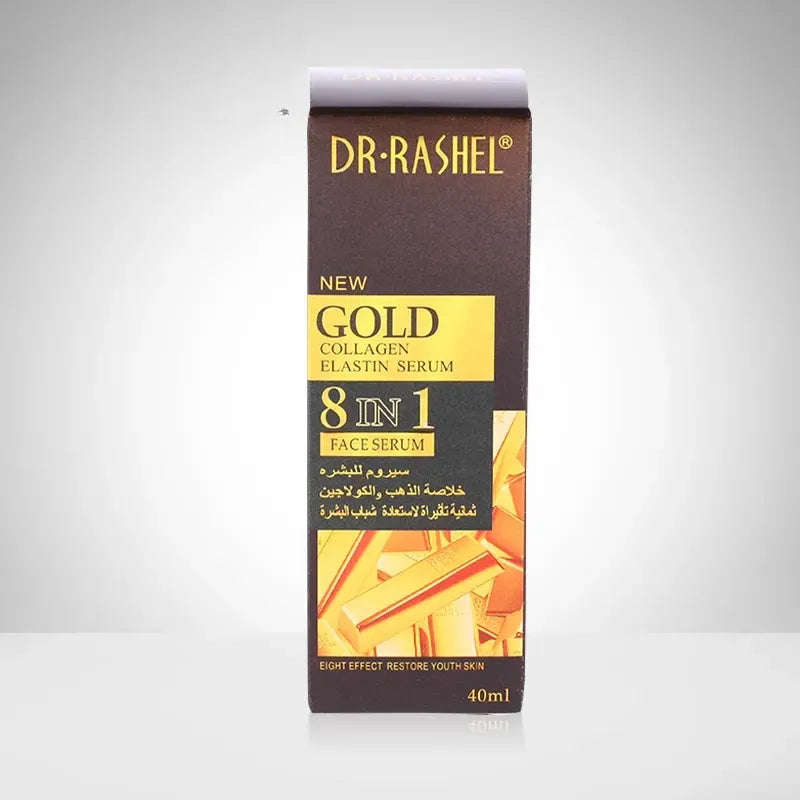 DR RASHEL Gold 8 in 1 Collagen Elastic Face Serum - 40ml