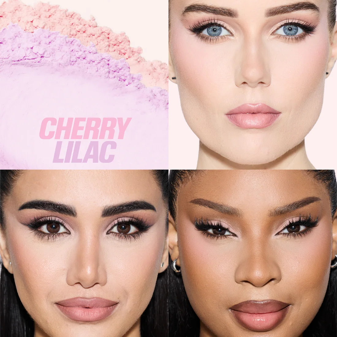 Huda Beauty Easy Bake Loose Powder Duo - Cherry Lilac