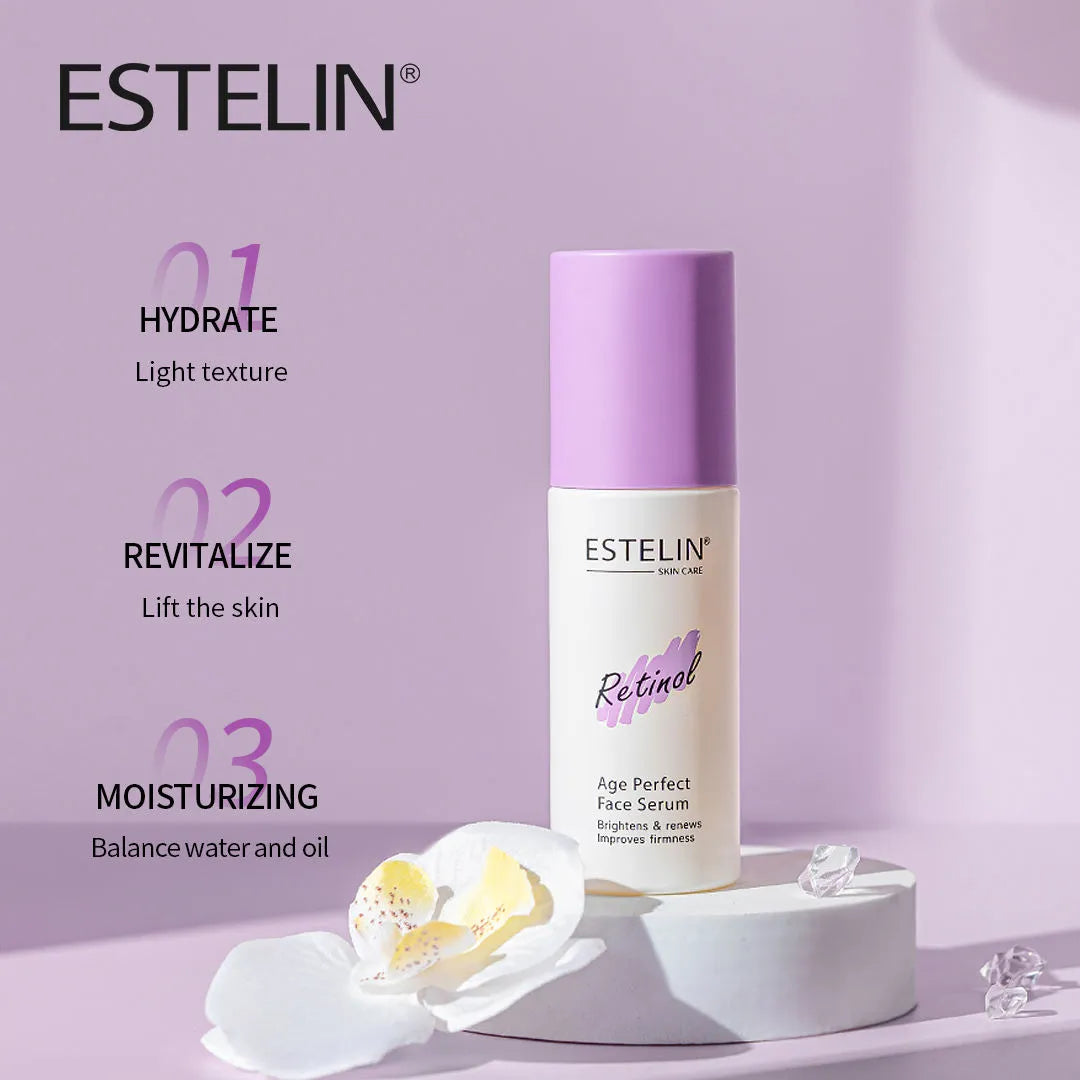 ESTELIN Retinol Age Perfect Smoothing Face Serum - 50ml