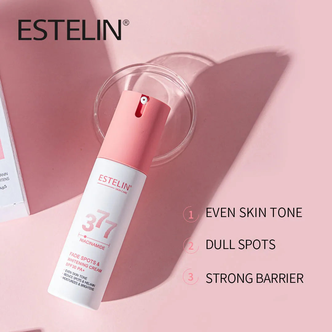 Estelin Niacinamide Fade Spots Whitening Cream Spf 30 PA+++ - 60g