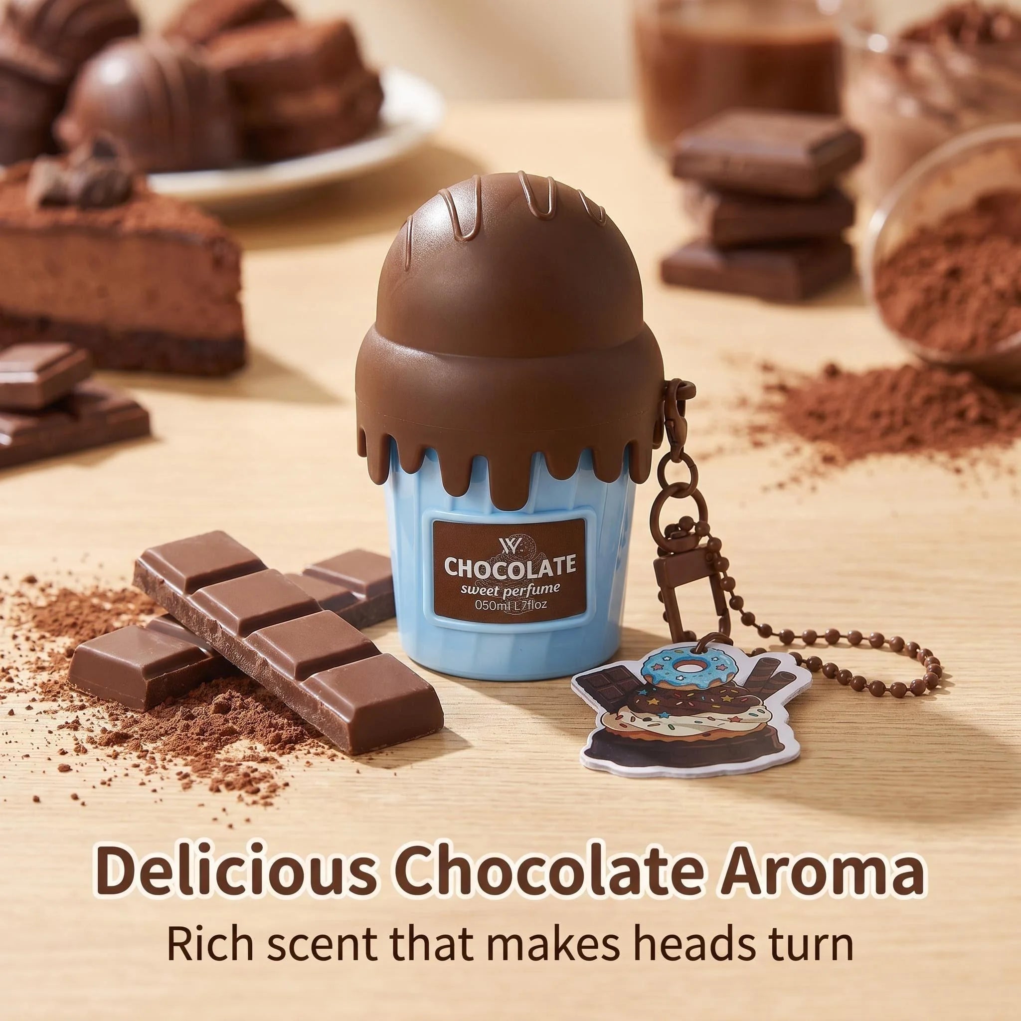 Ice Cream Mini Chocolate Scent Body Spray Mist - 50ml