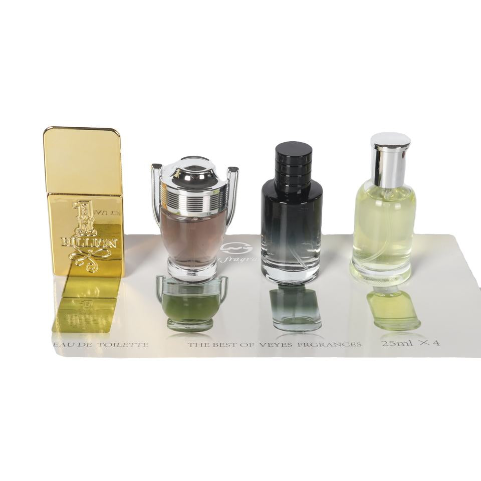 Veyes 4-in-1 perfume gift set for men - 25ml Each