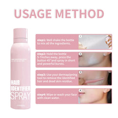 Hair Identifier Spray Set For Face Shaving - 114g