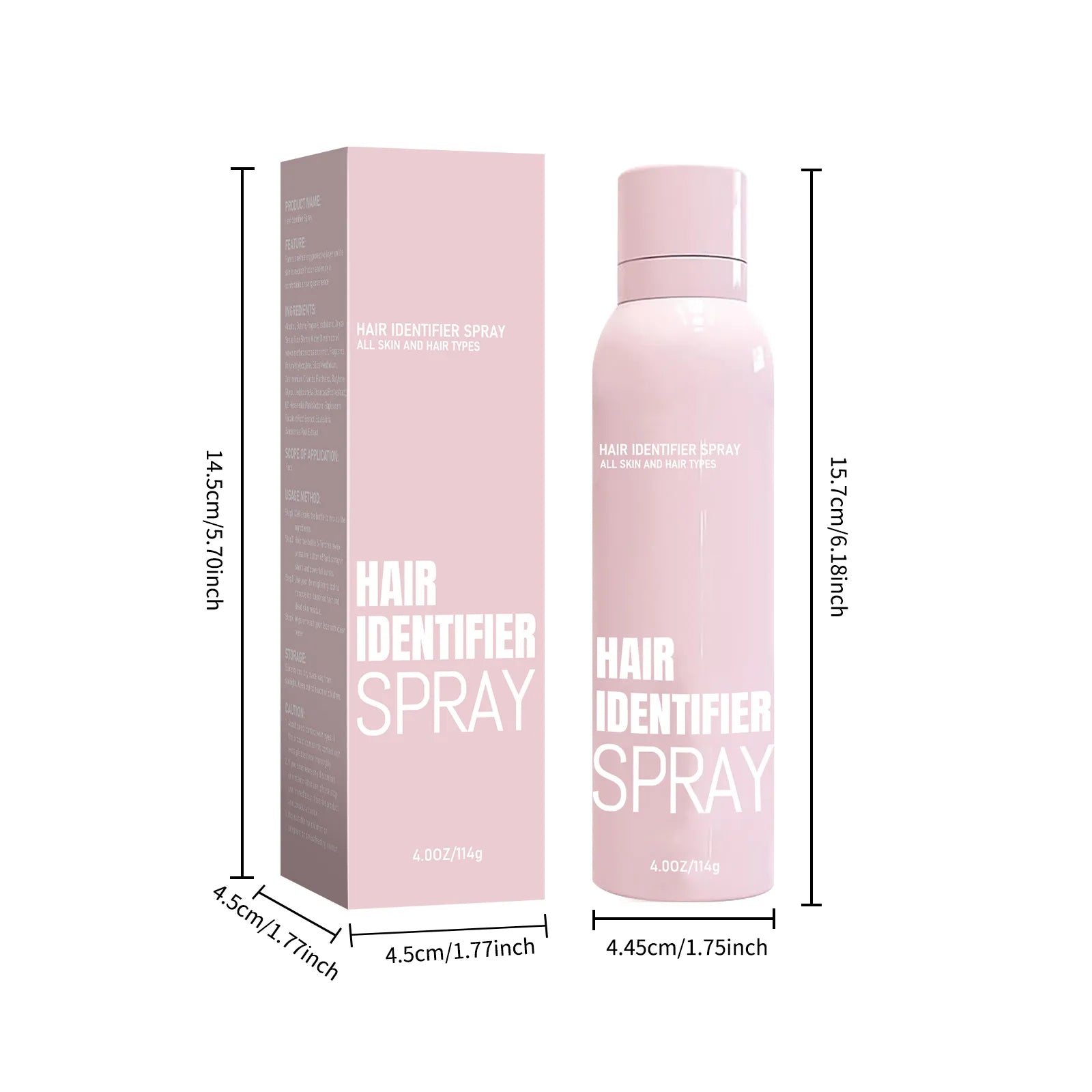 Hair Identifier Spray Set For Face Shaving 100ml