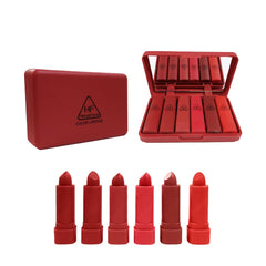 Heng Fang 6-Piece Mini Matte Lipstick Set