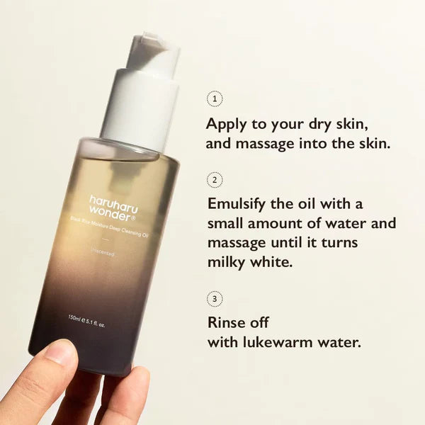 Haruharu Wonder - Black Rice Moisture Deep Cleansing Oil 150ml