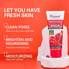 Disaar Pomegranate Vitamin E Deep Clean & Clear Face Wash - 100g