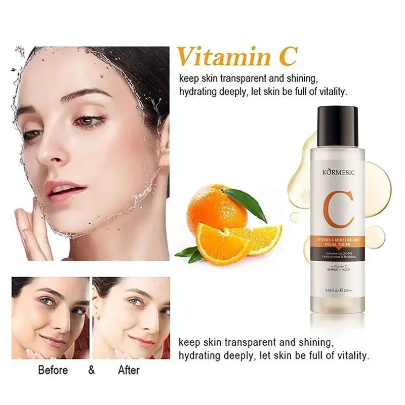 KORMESIC Vitamin C Bright Moisturizing Whitening VC Face Toner - 120ml