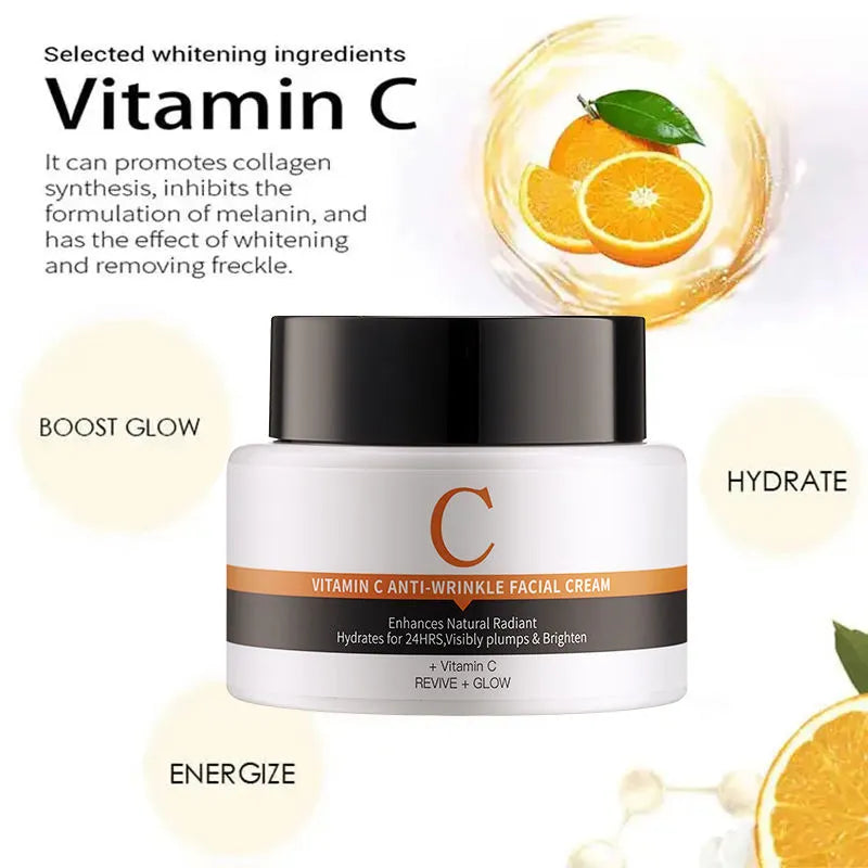 KORMESIC Vitamin C Anti-Wrinkle Facial Cream - 50g
