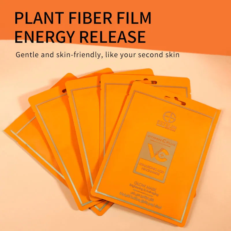 Estelin Vitamin C Plus Hyaluronic Acid And Niacinamide Glow Mask - 25g