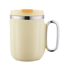 Stainless Steel Mug with Lid Custom Casual Cup Flask Thermos with Handle