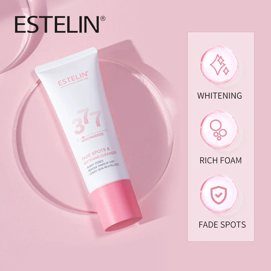 ESTELIN  Niacinamide Whitening Fade Spots Facial Cleanser - 120g